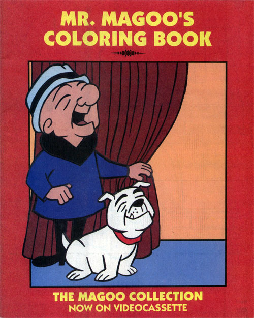 Mr. Magoo Coloring Book