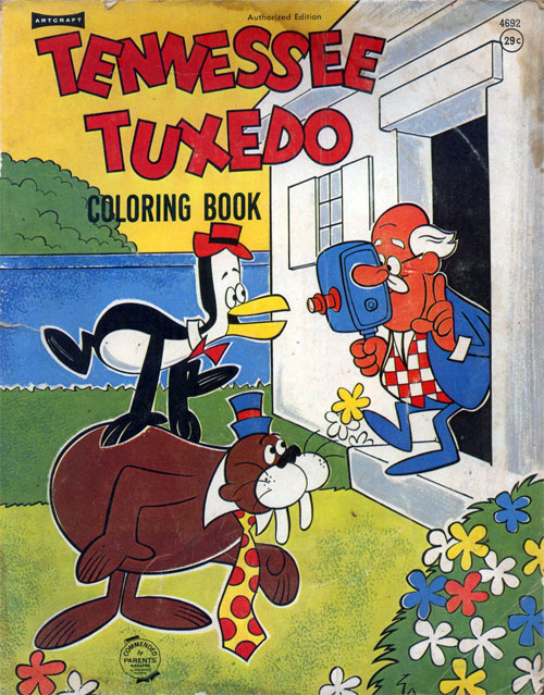Tennessee Tuxedo Coloring Book