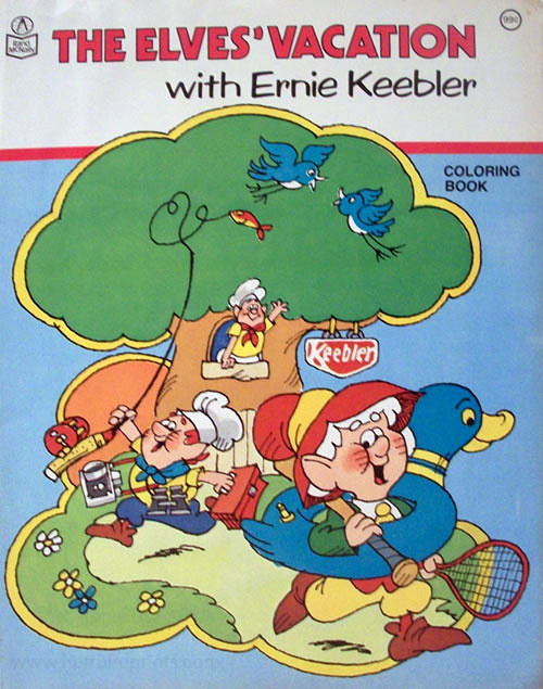 Commercial Characters Ernie Keebler: The Elves' Vacation
