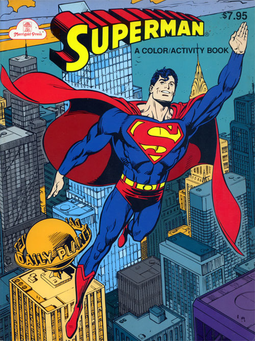 Superman Coloring and Activity Book