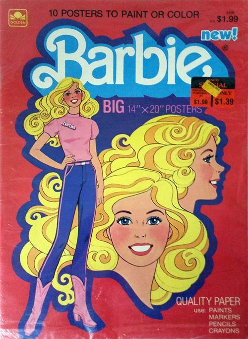 Barbie Posters to Color