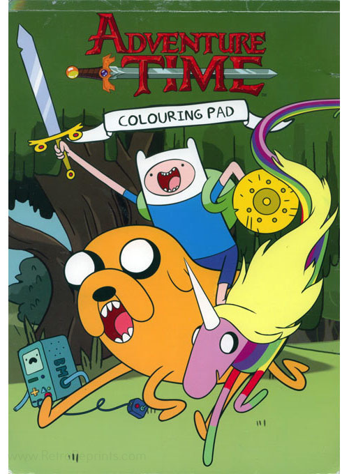 Adventure Time Coloring Pad