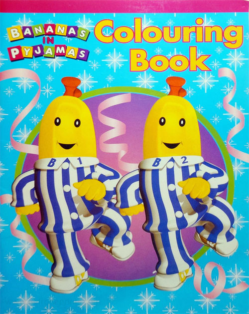 Bananas in Pajamas Coloring Book