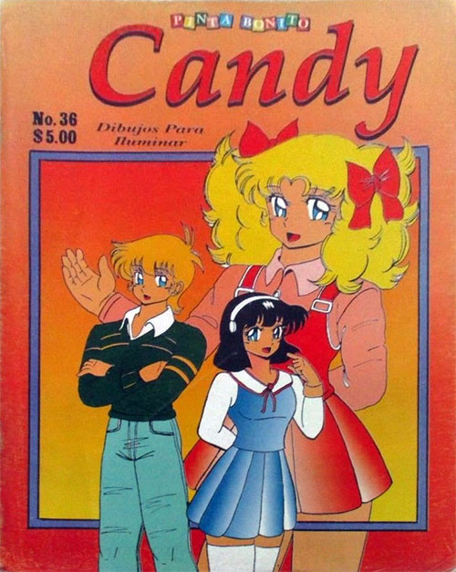Candy Candy Coloring Book