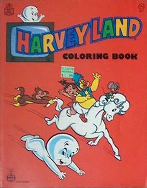Harveytoons Coloring Book