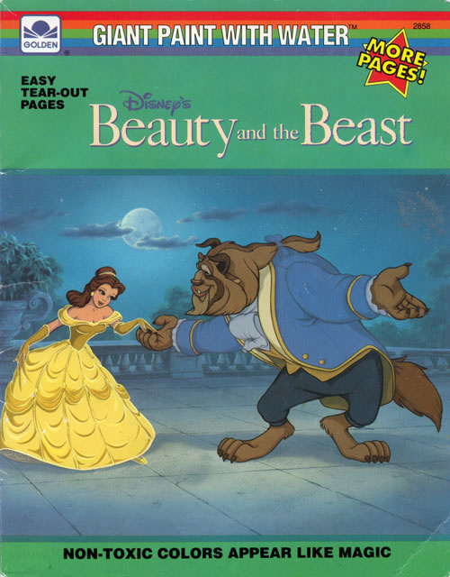 Beauty & the Beast Giant Paint with Water