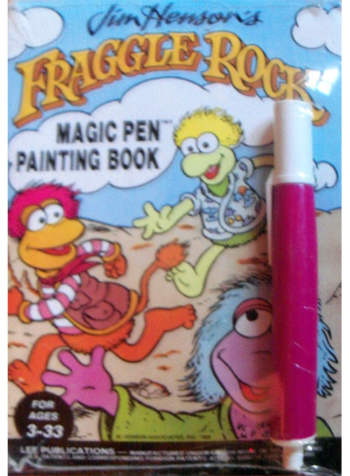 Fraggle Rock, Jim Henson's Magic Pen Painting Book