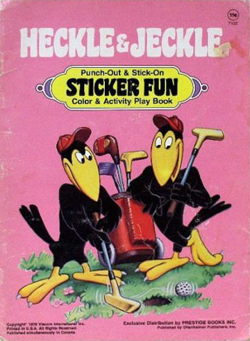 Heckle & Jeckle Sticker Fun