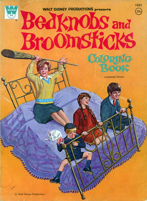 Bedknobs & Broomsticks Coloring Book
