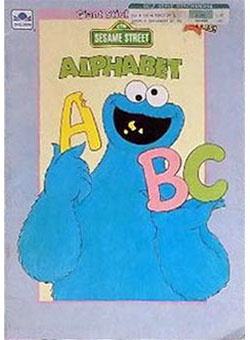 Sesame Street Alphabet Sticker Fun