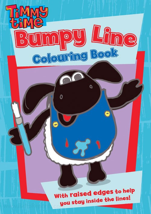 Timmy Time Bumpy Line Coloring Book