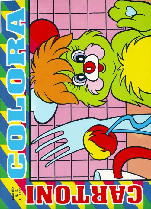 Cartoon Collection Coloring Book