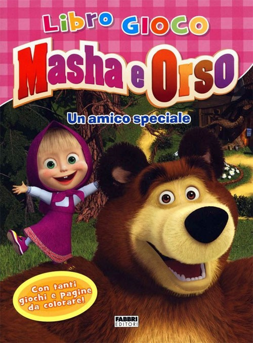 Masha and the Bear Coloring Book