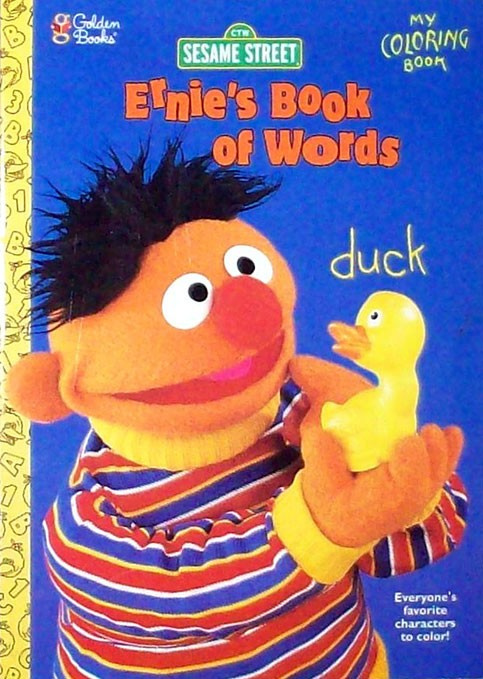 Sesame Street Ernie's Book of Words