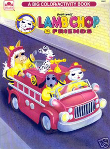 Lambchop & Friends coloring and activity book