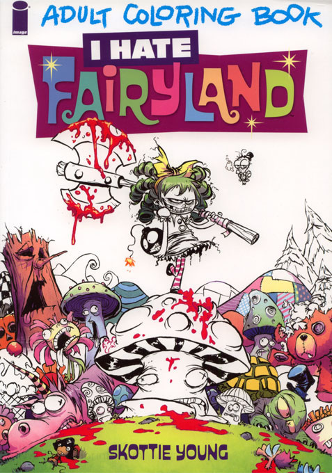 Comic Strips I Hate Fairyland Coloring Book