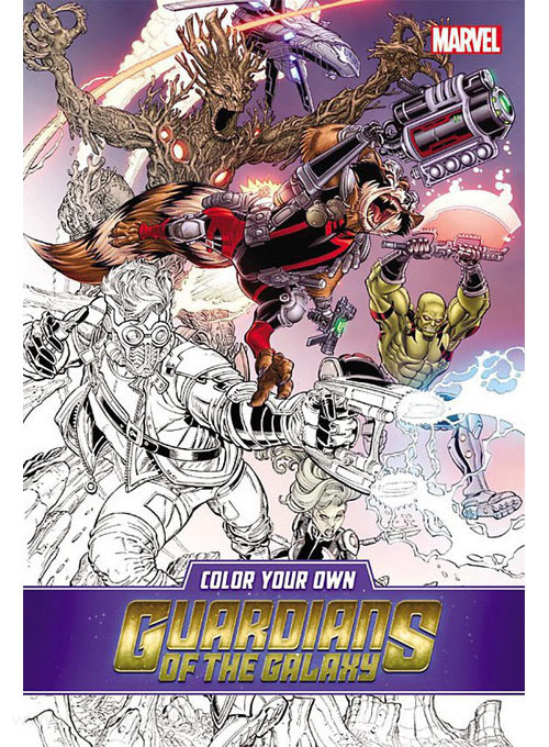 Guardians of the Galaxy, Marvel's Color Your Own Guardians of the Galaxy