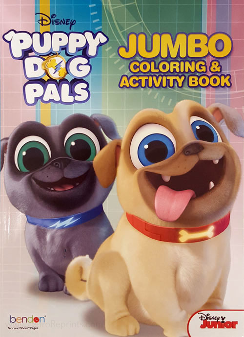 Puppy Dog Pals, Disney's Coloring and Activity Book