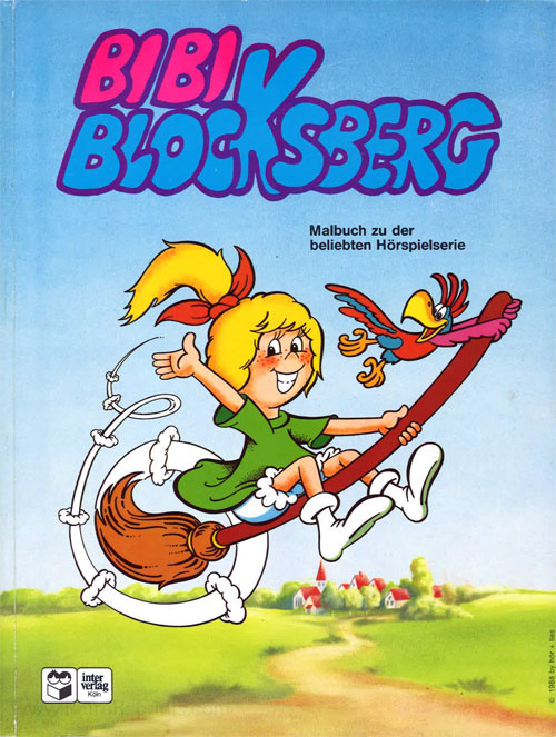 Bibi Blocksberg Coloring Book