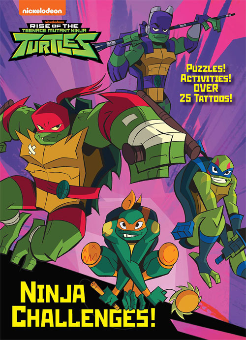 Rise of the Teenage Mutant Ninja Turtles Ninja Challenges!