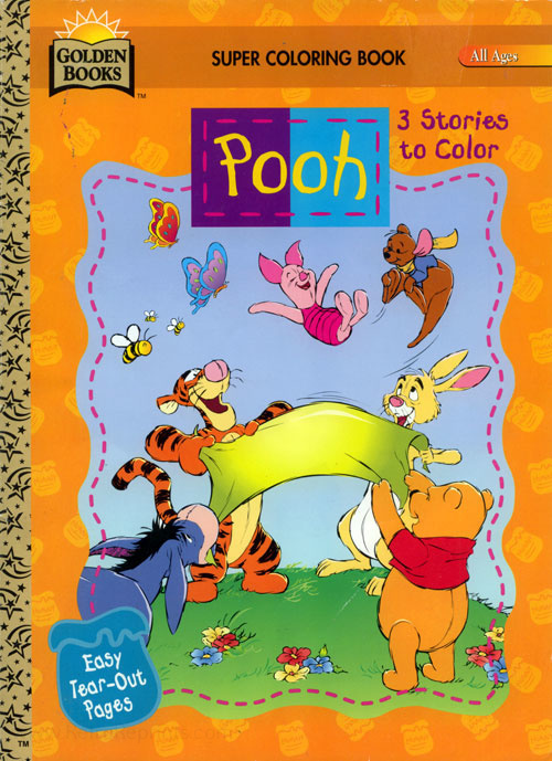 Winnie the Pooh 3 Stories to Color