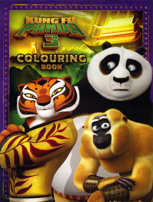 Kung Fu Panda 3 Coloring Book