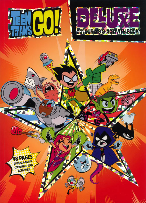 Teen Titans Go! Deluxe Colouring and Activity