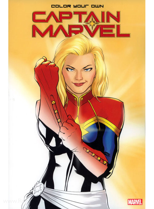Marvel Super Heroes Color Your Own Captain Marvel