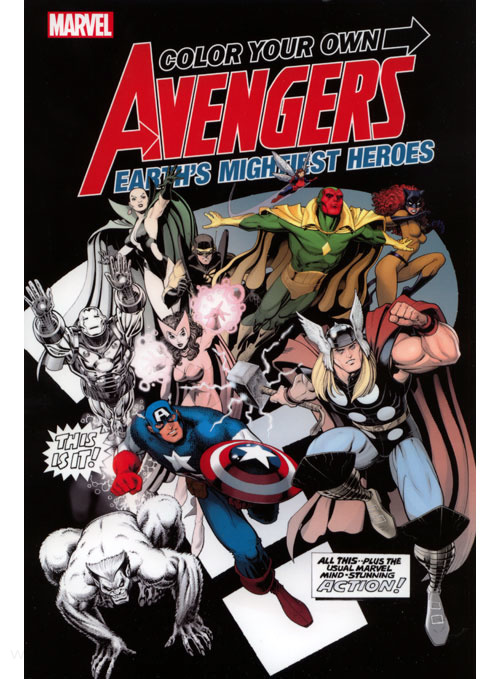 Avengers Color Your Own Avengers 2