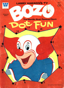 Bozo the Clown Dot Fun Book