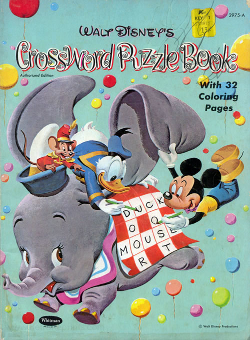 Disney Crossword Puzzle Book