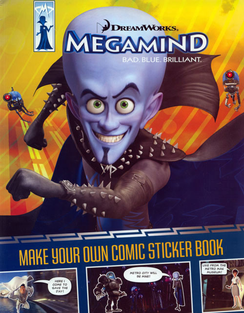 Megamind Sticker Activity Book