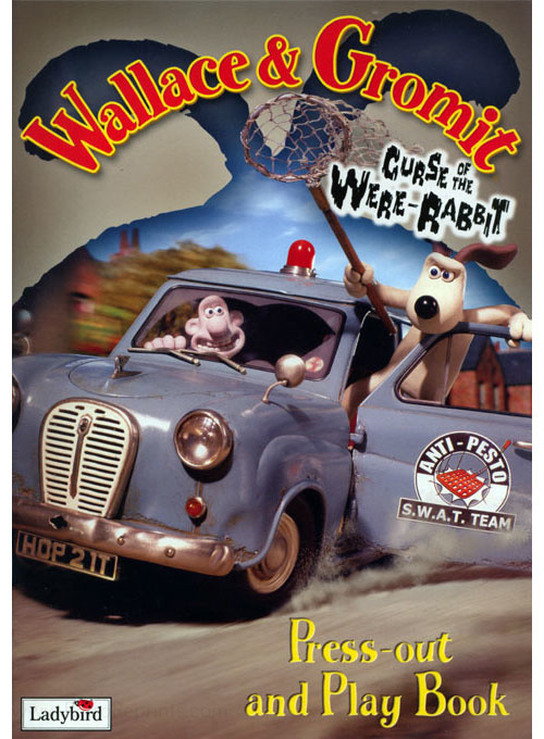 Wallace & Gromit: Curse of the Were-Rabbit Press Out and Play Book