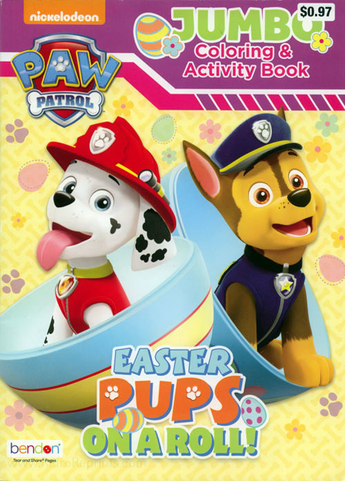 PAW Patrol Easter Pups on a Roll!