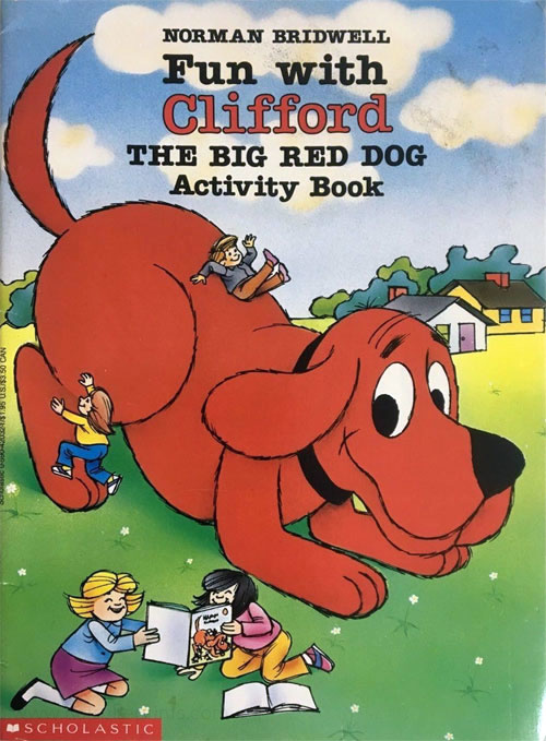 Clifford the Big Red Dog Activity Book