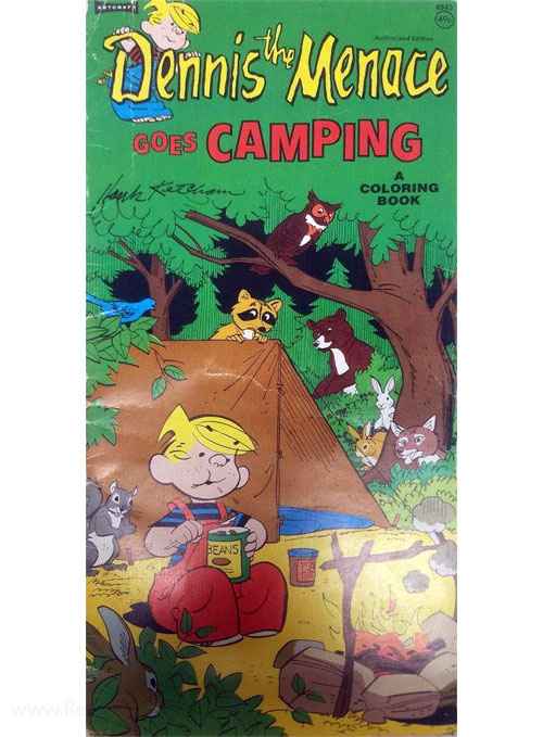 Dennis the Menace Goes Camping