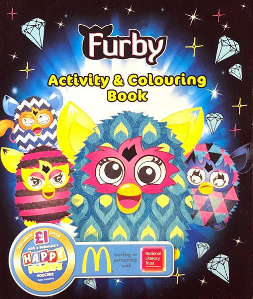 Furby Coloring & Activity Book