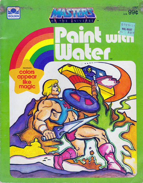 He-Man and the Masters of the Universe Paint with Water