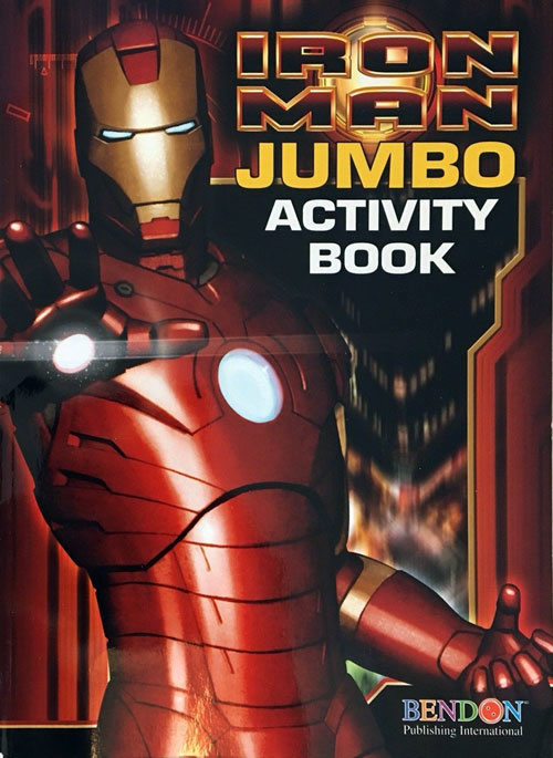 Iron Man Activity Book