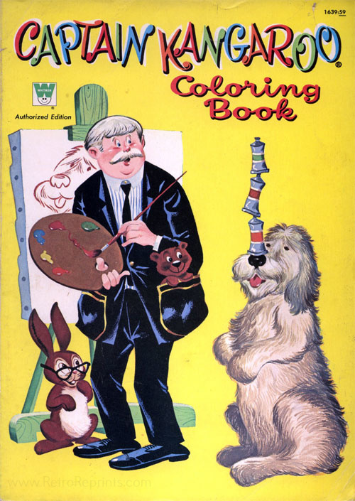 Captain Kangaroo Coloring Book