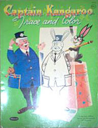 Captain Kangaroo Trace and Color Book