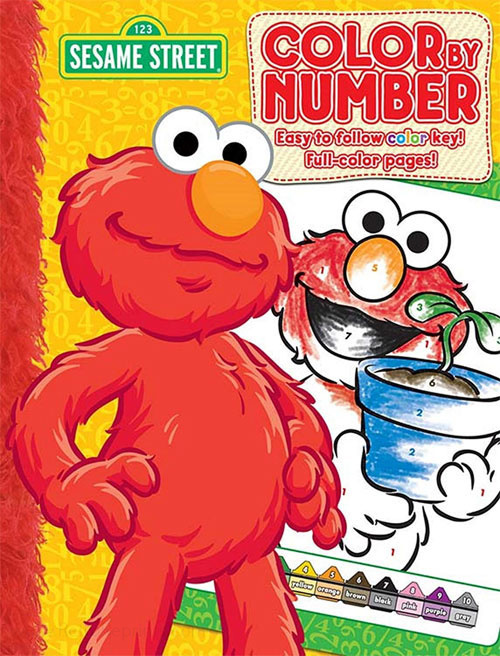 Sesame Street Color By Number