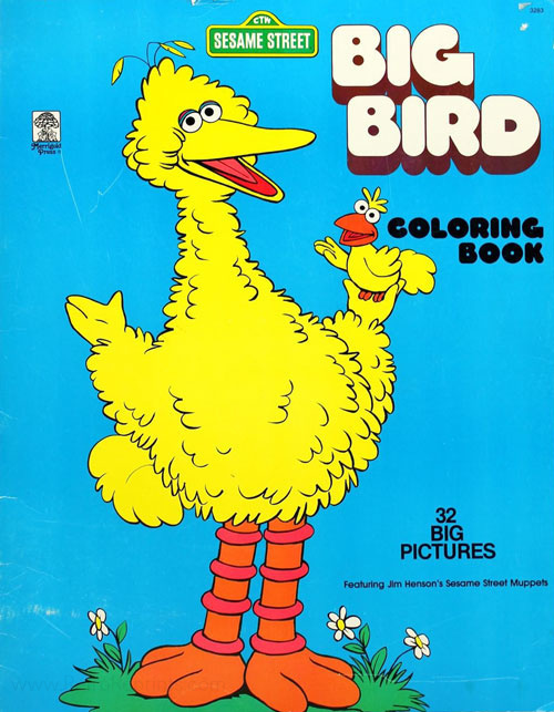 Sesame Street Big Bird Coloring Book
