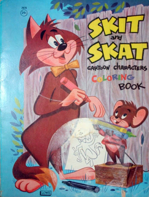 Skit and Skat Coloring Book