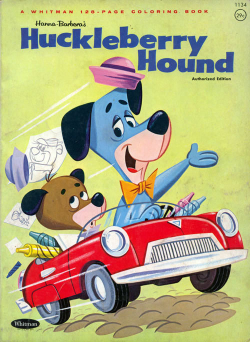Huckleberry Hound Coloring Book