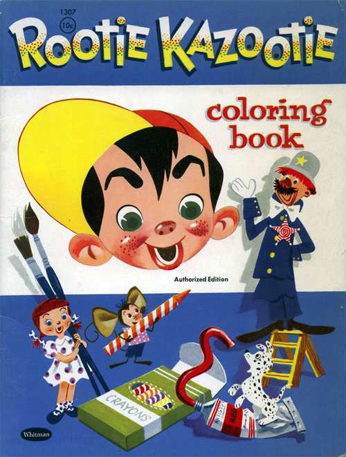 Rootie Kazootie Coloring Book