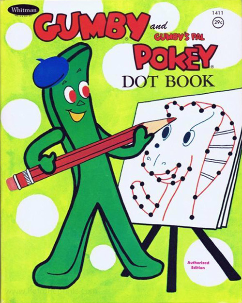 Gumby and Pokey Dot & Coloring Book