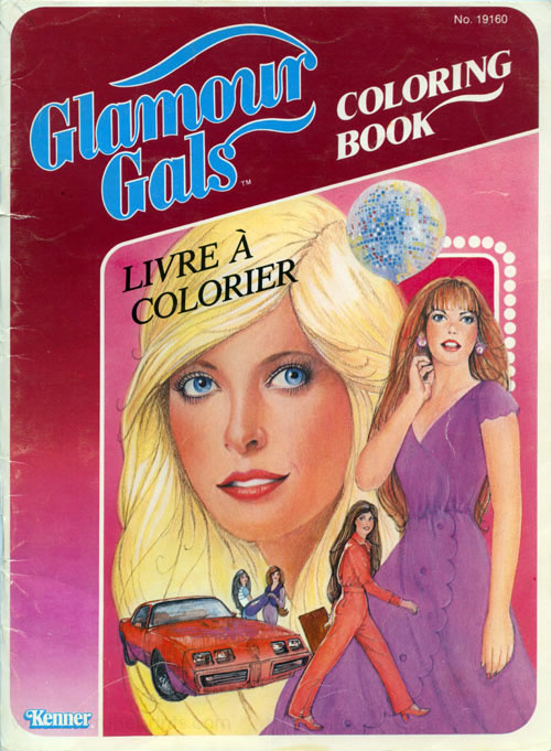 Glamour Girls Coloring Book