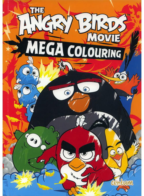 Angry Birds Movie, The Colouring Book