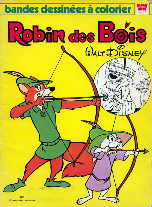 Robin Hood, Disney's Coloring Book